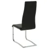 CoasterEveryday 100515BLK Montclair - Upholstered Dining Side Chair (Set of 4) - Black