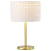 Coaster Fine Furniture 920304 Ramiro - Drum Shade Metal Bedside Table Lamp - Gold