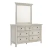 Intercon SM-BR-4307-RWH-C San Mateo Youth - Dresser - Rustic White