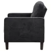 Coaster Fine Furniture 509983 Bowen II - Fabric Upholstered Track Arm Chair - Steel Gray