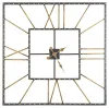 Ashley Furniture A8010112 Thames - Wall Clock - Black / Gold Finish