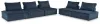 Ashley Furniture A3000662A4 Ashley Furniture A3000662A4 Bales - 5-Piece Modular Seating - Navy