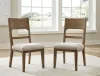 Ashley Furniture D974/35/01(4) Ashley Furniture D974/35/01(4) Cabalynn - 9 Pc. - Dining Room Table, 8 Side Chairs -  Oatmeal / Light Brown