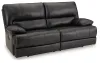 Ashley Furniture U65801/47/18 Mountainous - 2 Pc. - Power Reclining Sofa, Power Loveseat - Eclipse