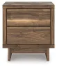 Ashley Furniture PCB3367-92 Chirason - Two Drawer Night Stand - Brown