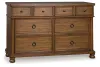 Ashley Furniture PCB824-31 Rowlenstown - Dresser - Brown