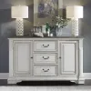 Liberty Furniture 520-CB6640 Abbey Park - Buffet - Antique White