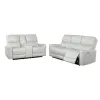 Coaster Fine Furniture 610261P-S2 Greenfield - 2 Piece Power Reclining Sofa Set - Ivory