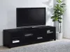 Coaster Fine Furniture 736303 Jupiter - 4 Door Engineered Wood TV Stand - Black