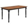 Coaster Fine Furniture 183041 Hollyoak - Rectangular Wood Dining Table - Walnut
