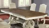 Furniture of America CM3150WH-T-TABLE Arcadia - Dining Table - Antique White