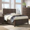 Intercon TR-BR-3665QS-DWS-C Intercon TR-BR-3665QS-DWS-C Transitions - Queen Storage Bed - Driftwood / Sable