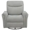 Coaster Fine Furniture 610423P Adler - Upholstered Power Swivel Glider Recliner - Ivory
