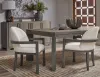 Pulaski Furniture P402275 Anderson Park - Upholstered Host Chair - Moose Trail / Frontier Brown