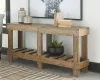 Ashley Furniture A4000219 Susandeer - Console Sofa Table - Brown