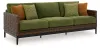 Ashley Furniture P572-838 Horizon Hall - Sofa With Cushion - Brown / Green