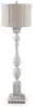 Ashley Furniture L235921 Madsbrook - Poly Floor Lamp - Antique White