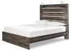 Ashley Furniture B211B4 Ashley Furniture B211B4 Drystan - Queen Panel Bed - Brown / Beige