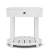 Riverside Furniture 30717 Riverside Furniture 30717 Rosalie - Round End Table - White