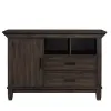 Liberty Furniture 152-SB5436 Double Bridge - Sideboard - Dark Chestnut