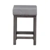 Liberty Furniture 686-OT9001 Tanners Creek - Upholstered Console Stool (Set of 3) - Dark Gray
