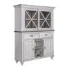 Liberty Furniture 303W-CD-HB Ocean Isle - Hutch & Buffet - Antique White