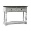 Liberty Furniture 244-AT2003 Magnolia Manor - Hall Console Bottom With Shelf For Display & Storage - Antique White