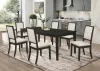 CoasterEveryday 101561 Louise - Rectangular Extension Leaf Dining Table - Black