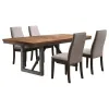 CoasterEssence 106581-S5G Spring Creek - 5 Piece Rectangular Dining Table Set - Taupe