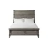 Intercon FG-BR-4965QB-STE-C Intercon FG-BR-4965QB-STE-C Forge - Queen Bed - Brushed Steel