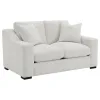 Coaster Fine Furniture 552091-S2 Ashlyn - 2 Piece Upholstered Track Arm Sofa Set - Sand