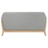 Coaster Fine Furniture 511072 Vaughn - Fabric Upholstered Flared Arm Loveseat - Gray