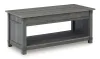 Ashley Furniture T175/9/2(2) Freedan - 3 Pc. - Coffee Table, 2 End Tables - Grayish Brown