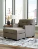 Ashley Furniture 3100515 Mahoney - Chaise - Chocolate