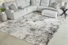 Ashley Furniture R406780 Langwell - 10' x 14' Rug - Black / Gray / White