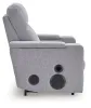 Ashley Furniture PC9930642A Pineland - Glider Power Recliner With Audio System - Pewter