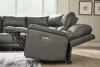 Ashley Furniture PCU12000S5 Ashley Furniture PCU12000S5 Bleckley - 6-Piece Power Reclining Sectional With LAF And RAF Recliners - Anchor