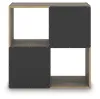 Ashley Furniture EA1104-2X2 Ashley Furniture EA1104-2X2 Shallifer - Four Cube Organizer - Brown