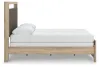 Ashley Furniture PCB1360B4 Kinlanni - Queen Upholstered Panel Bed - Tan