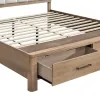 New Classic 00-B2123S-200 New Classic 00-B2123S-200 Anika - Storage 6/0 Western King Bed Only - White / Natural