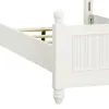 Samuel Lawrence Furniture S920-YBR-K1 Savannah - Twin Poster Bed - White Finish - White