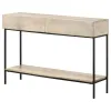 CoasterEssence 959541 Rubeus - 2-Drawer Wood Entryway Console Table - White Washed