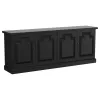 Coaster Fine Furniture 115535 Florence - 4 Door Dining Sideboard Buffet - Distressed Black