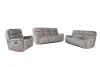 New Classic 20-U092-3NP New Classic 20-U092-3NP Kamari - Manual 3 Piece Sofa & Loveseat & Recliner - Gray