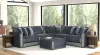Jackson Furniture Industries 2245/36/31/59/37/12-23 Remington - 5 Piece Modular Sectional And 1 Included Cocktail Ottoman - Slate