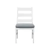 Intercon NS-CH-460C-BUF-RTA Nash - Outdoor Dining Panel Side Chair - Buff