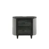 New Classic B1434-040 Skyline - 2 Drawer Nightstand - Onyx