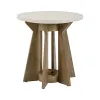 Liberty Furniture 465-OT1021 Berkley Square - Round End Table - Linen & Khaki