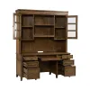 Liberty Furniture 930-HO-CHS Carolina Park - Credenza & Hutch - Amber Brown
