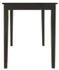 Ashley Furniture D250-25 Kimonte - Dark Brown - Rectangular Dining Room Table- cron test 2